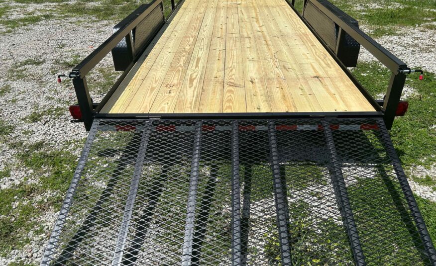 New 7×18 WORLDWIDE TRAILER Utility Trailer