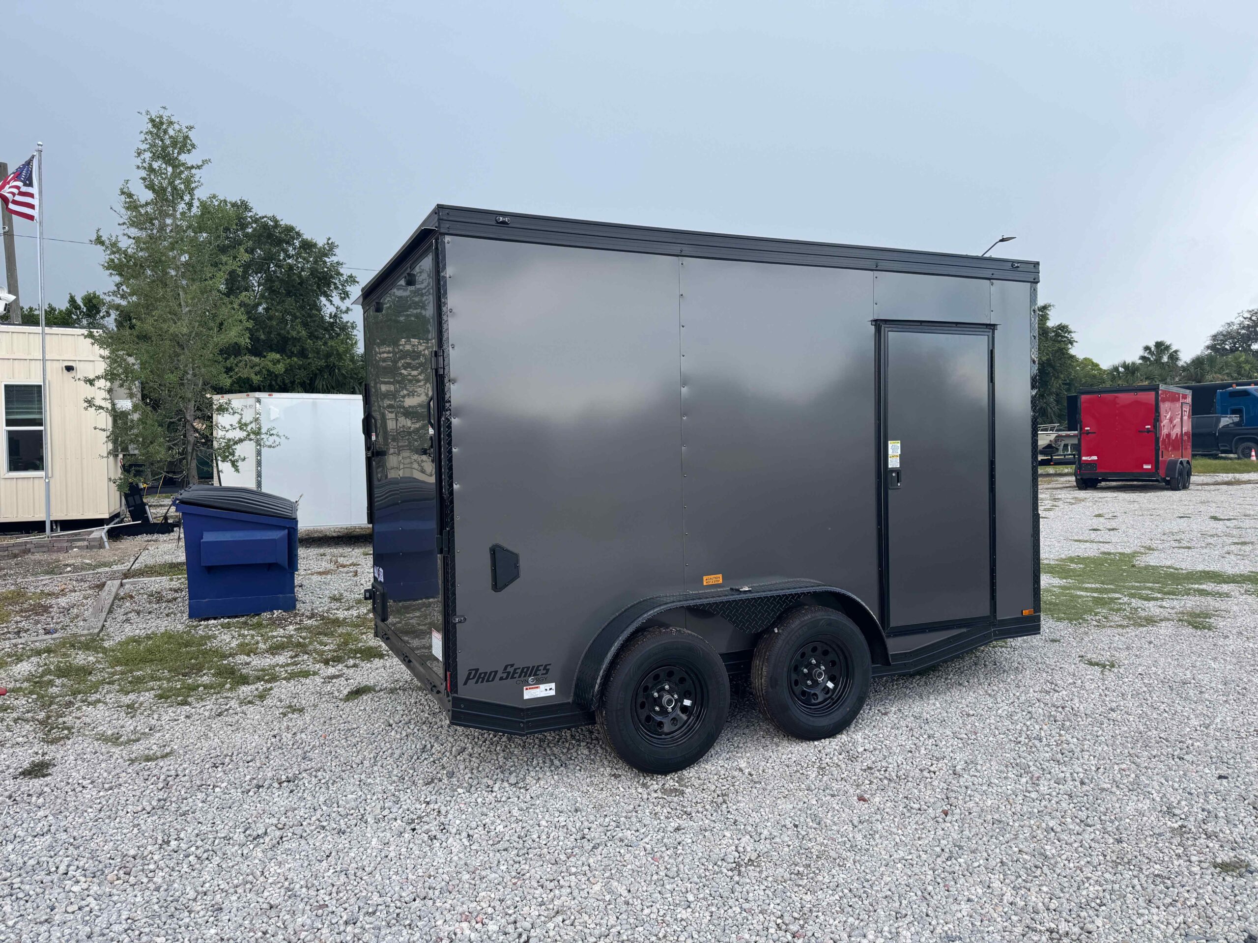 New 7×12 CYNERGY CARGO Enclosed Trailer