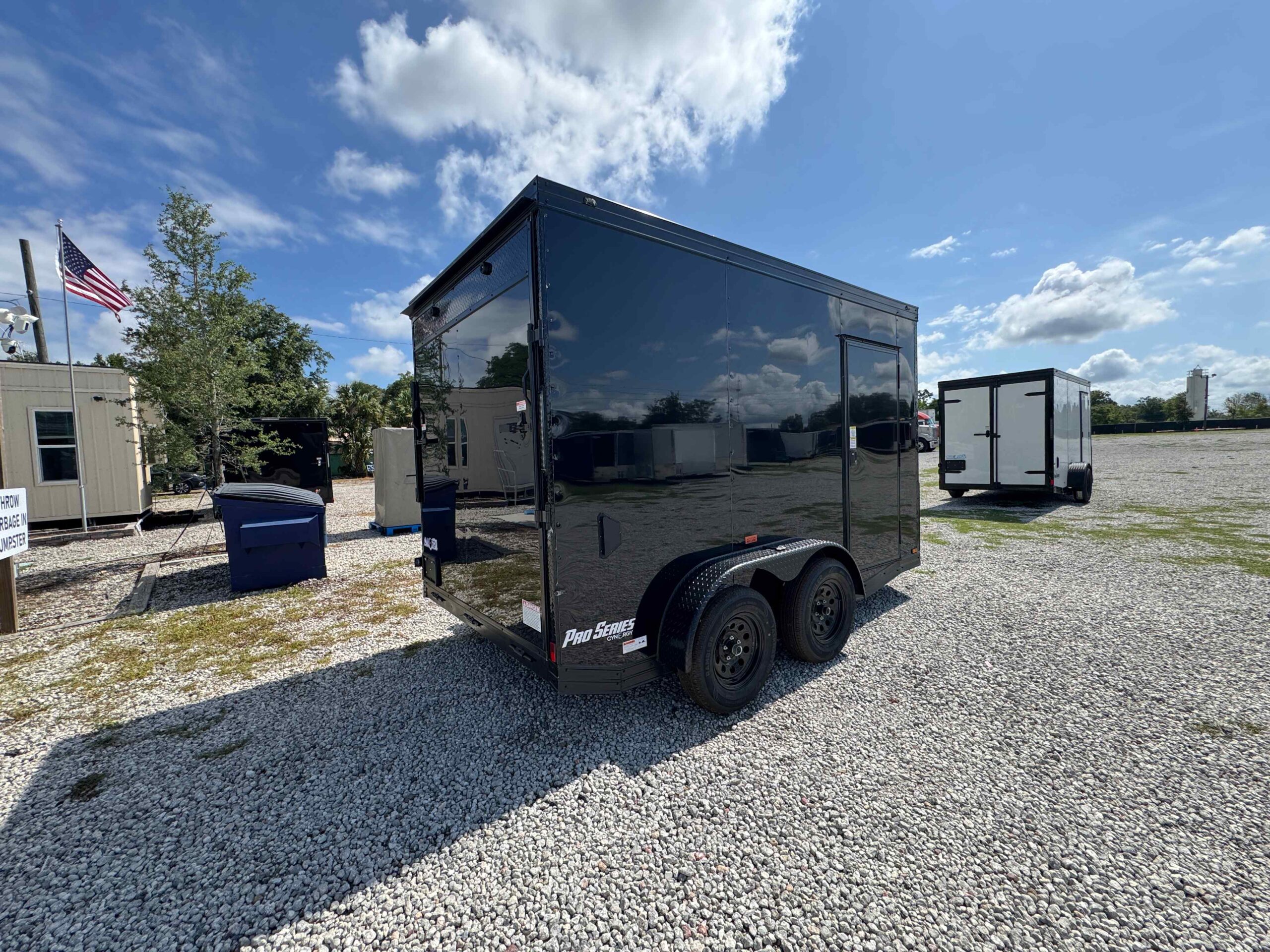 New 7×12 CYNERGY CARGO Enclosed Trailer