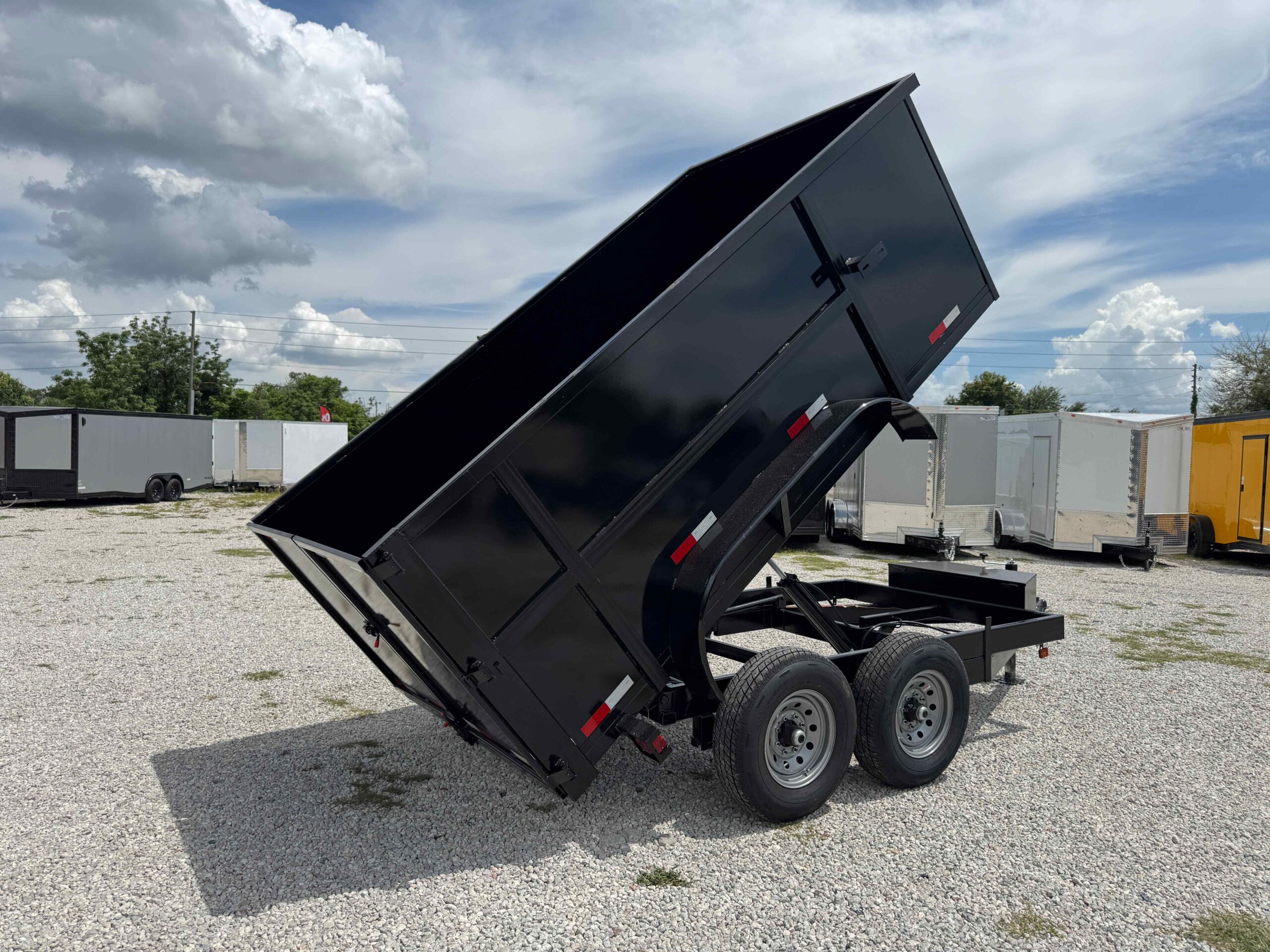 New 6×12 TAYLOR TRAILERS Dump Trailer
