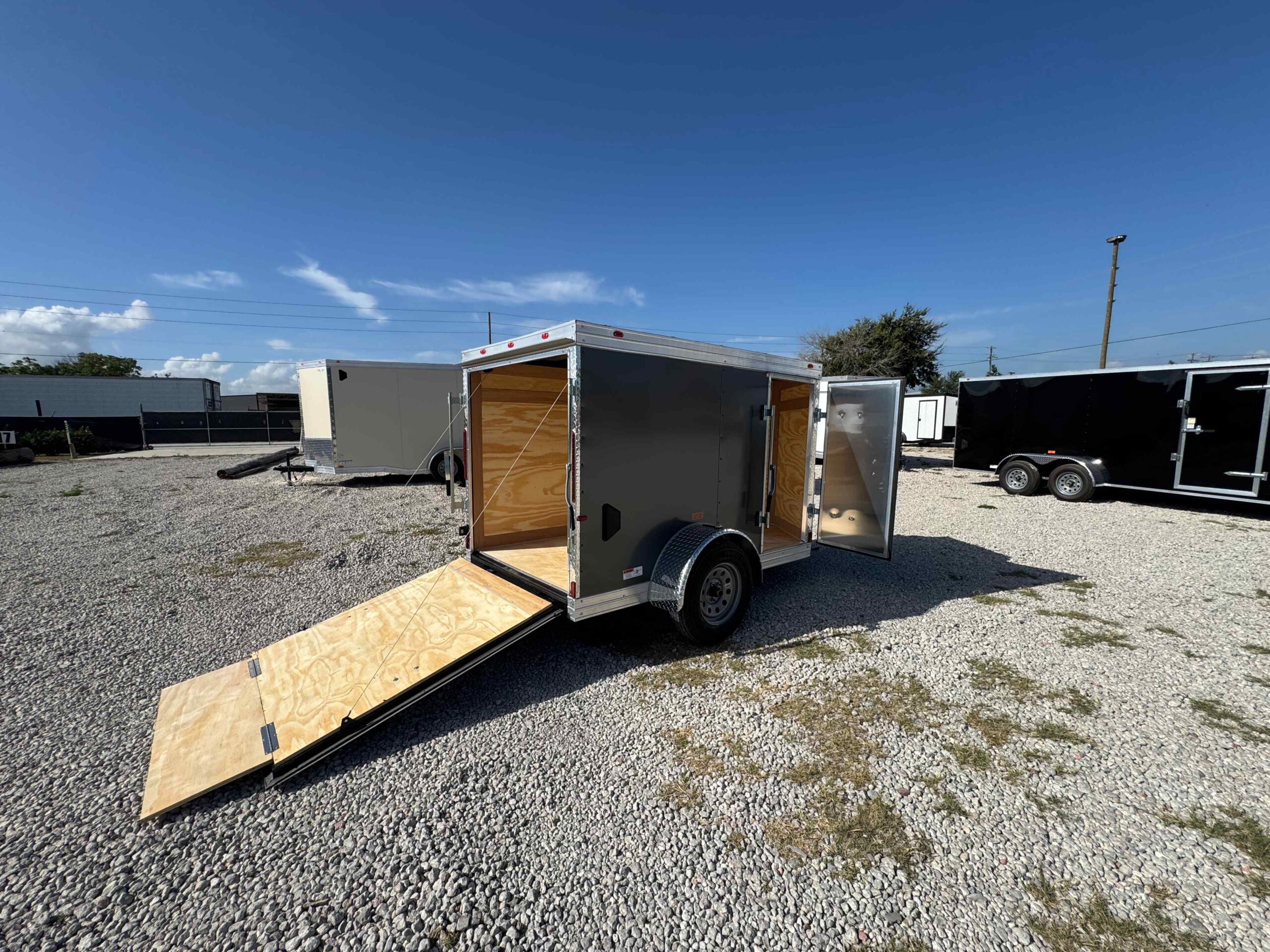New 5×8 CYNERGY CARGO Enclosed Trailer
