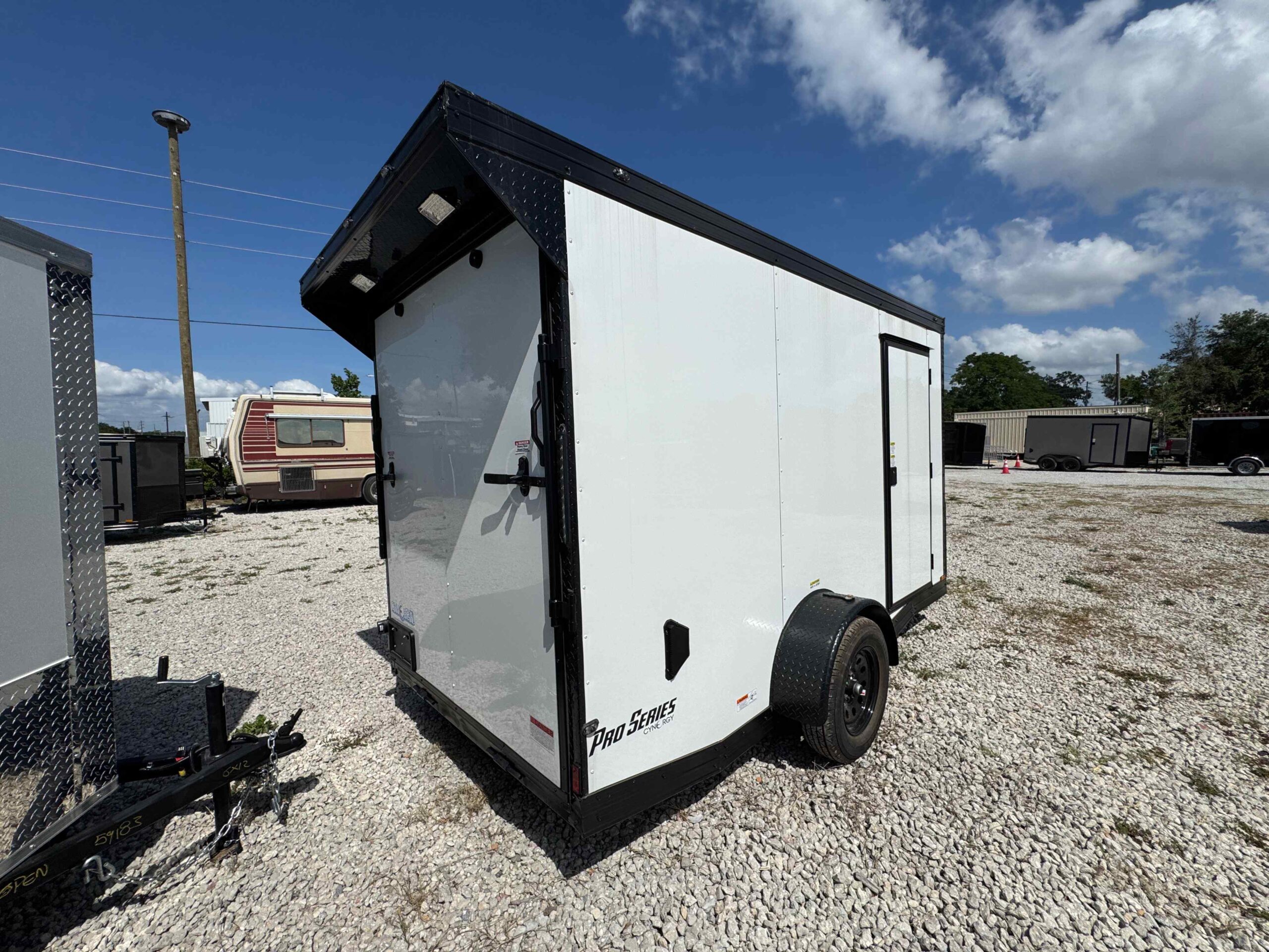 New 6×12 CYNERGY CARGO Enclosed Trailer