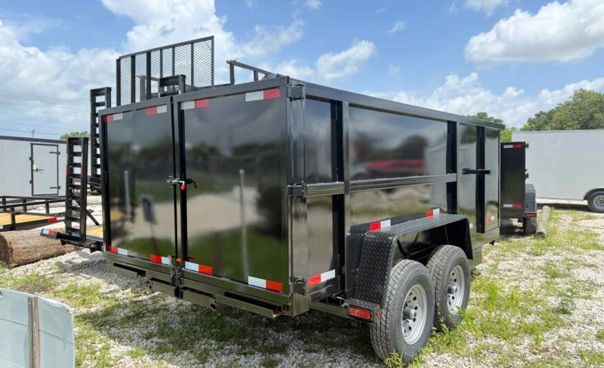 New 7×14 TAYLOR TRAILERS Dump Trailer