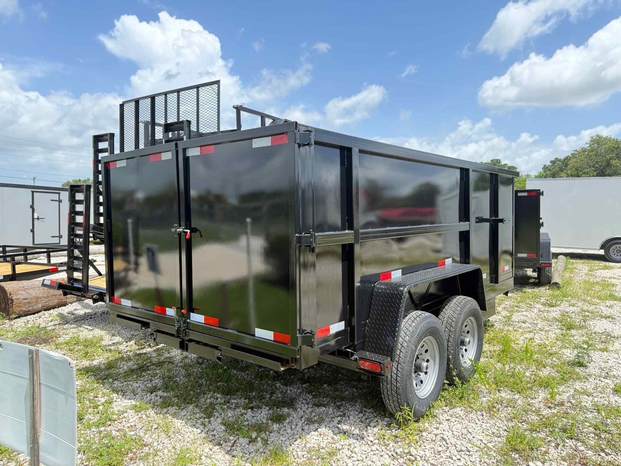 New 7×14 TAYLOR TRAILERS Dump Trailer