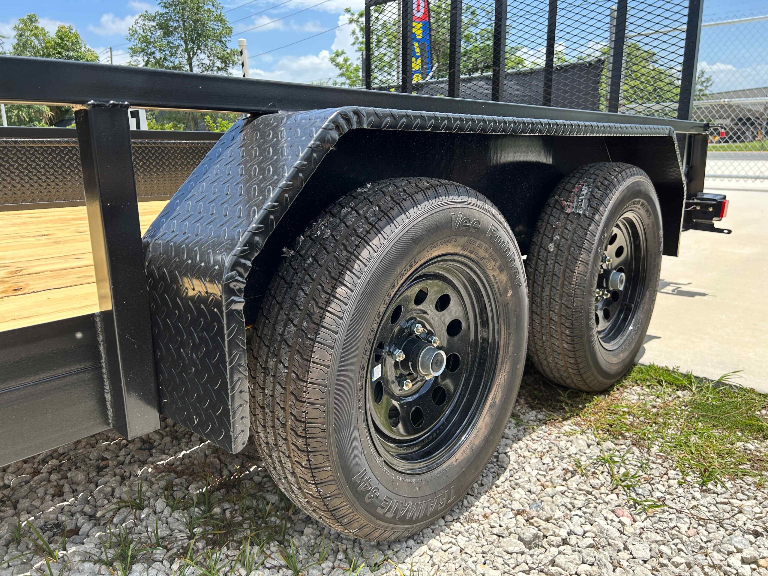 New 7×14 WORLDWIDE TRAILER Utility Trailer