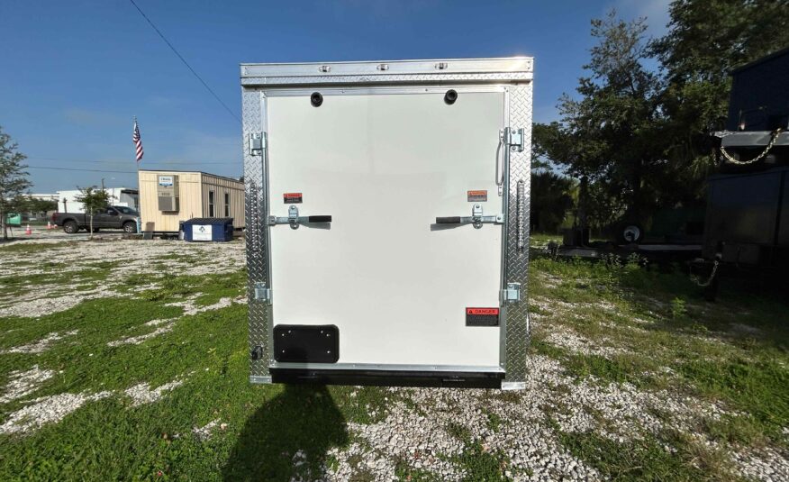 New 5×10 Power Line Cargo Enclosed Trailer