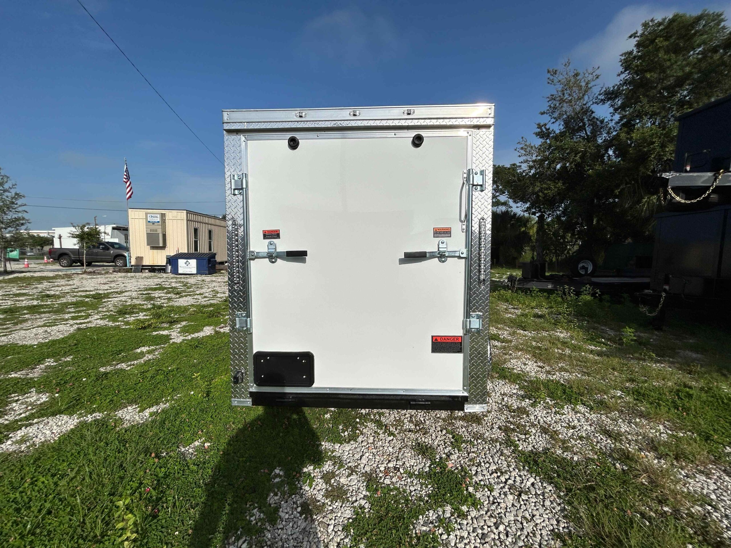 New 5×10 Power Line Cargo Enclosed Trailer