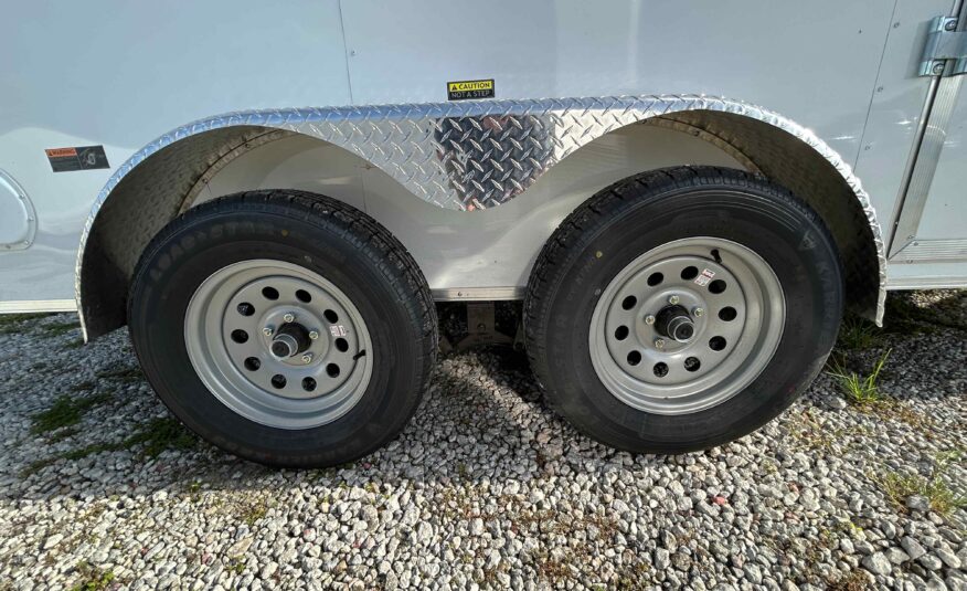 New 6×12 Power Line Cargo Enclosed Trailer