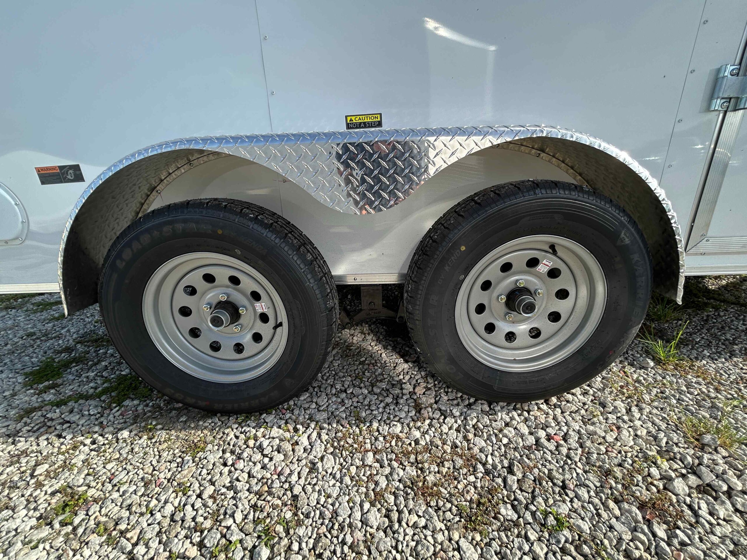 New 6×12 Power Line Cargo Enclosed Trailer