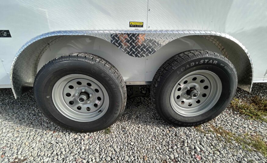 New 7×14 Power Line Cargo Enclosed Trailer