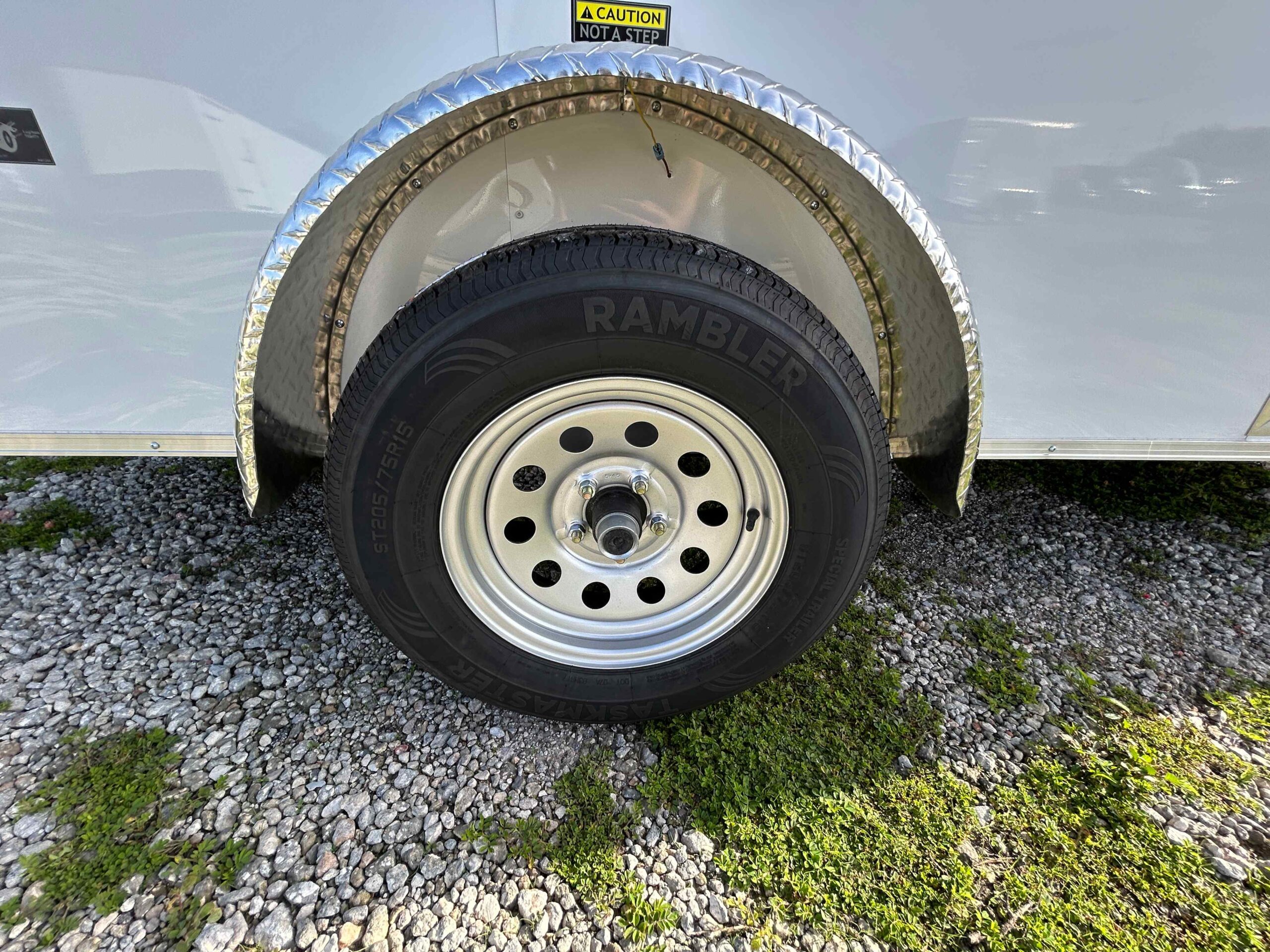 New 6×12 Power Line Cargo Enclosed Trailer