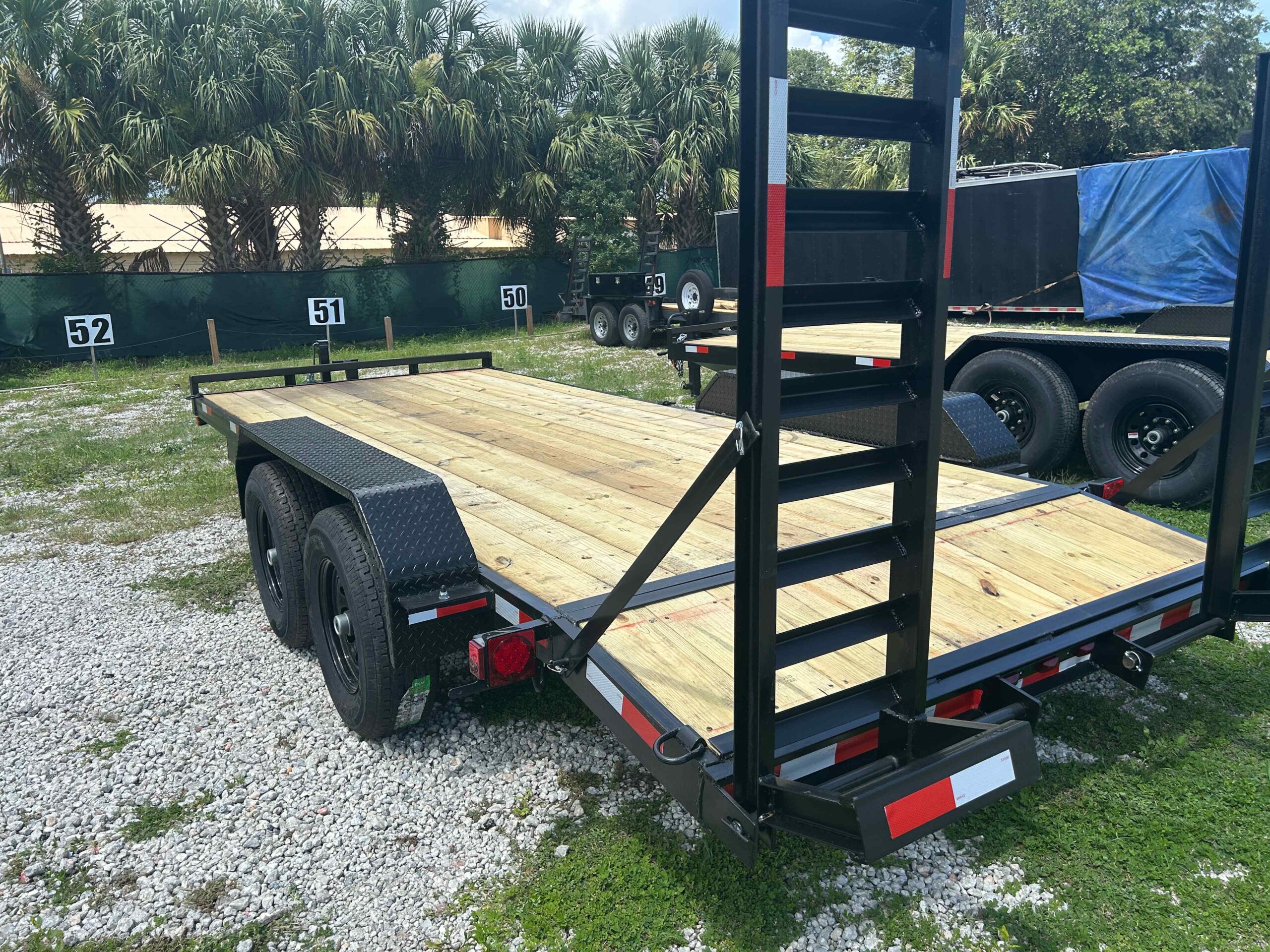 New 7×18 WORLDWIDE TRAILER Equipment Trailer