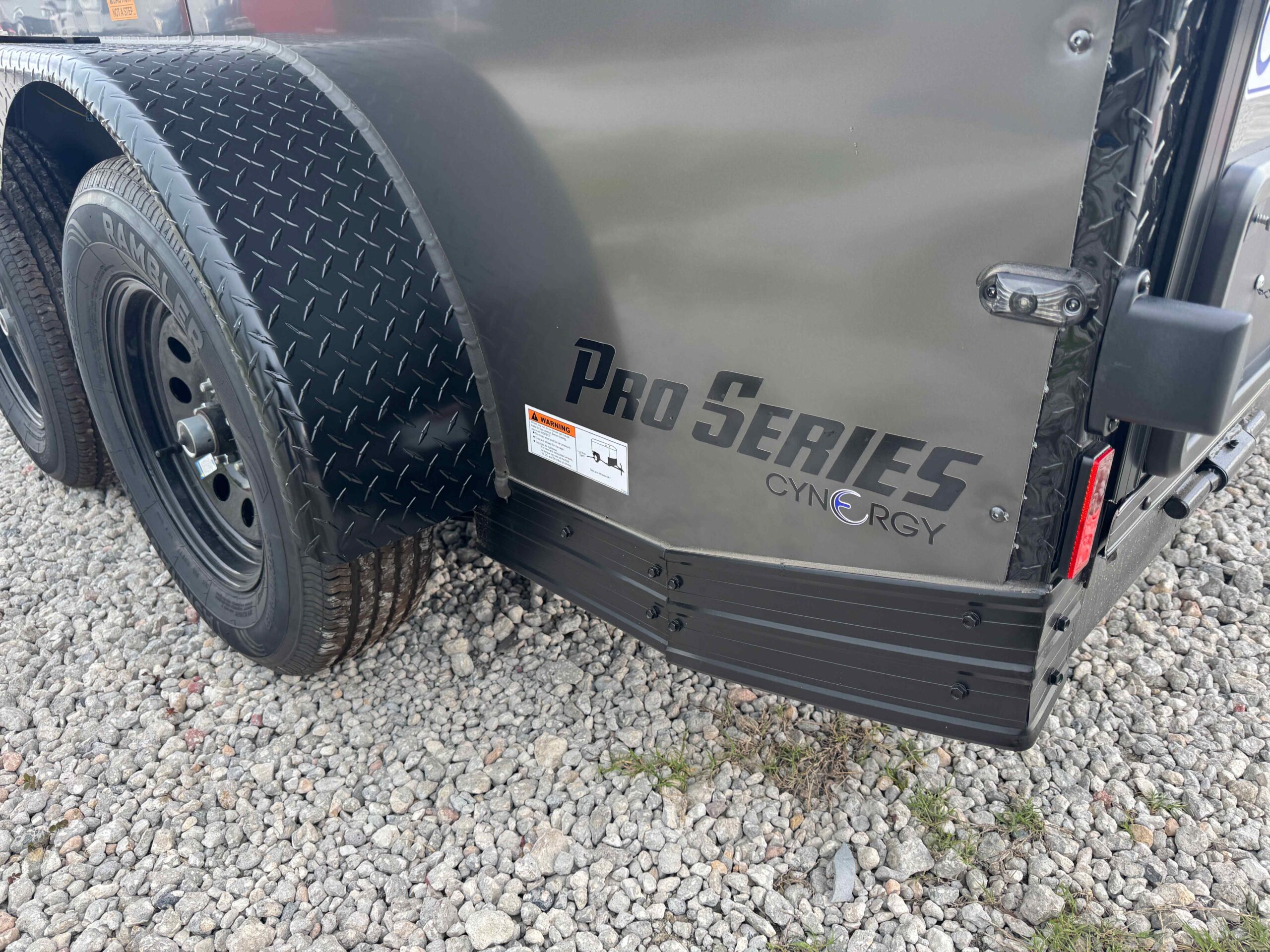 New 7×12 CYNERGY CARGO Enclosed Trailer
