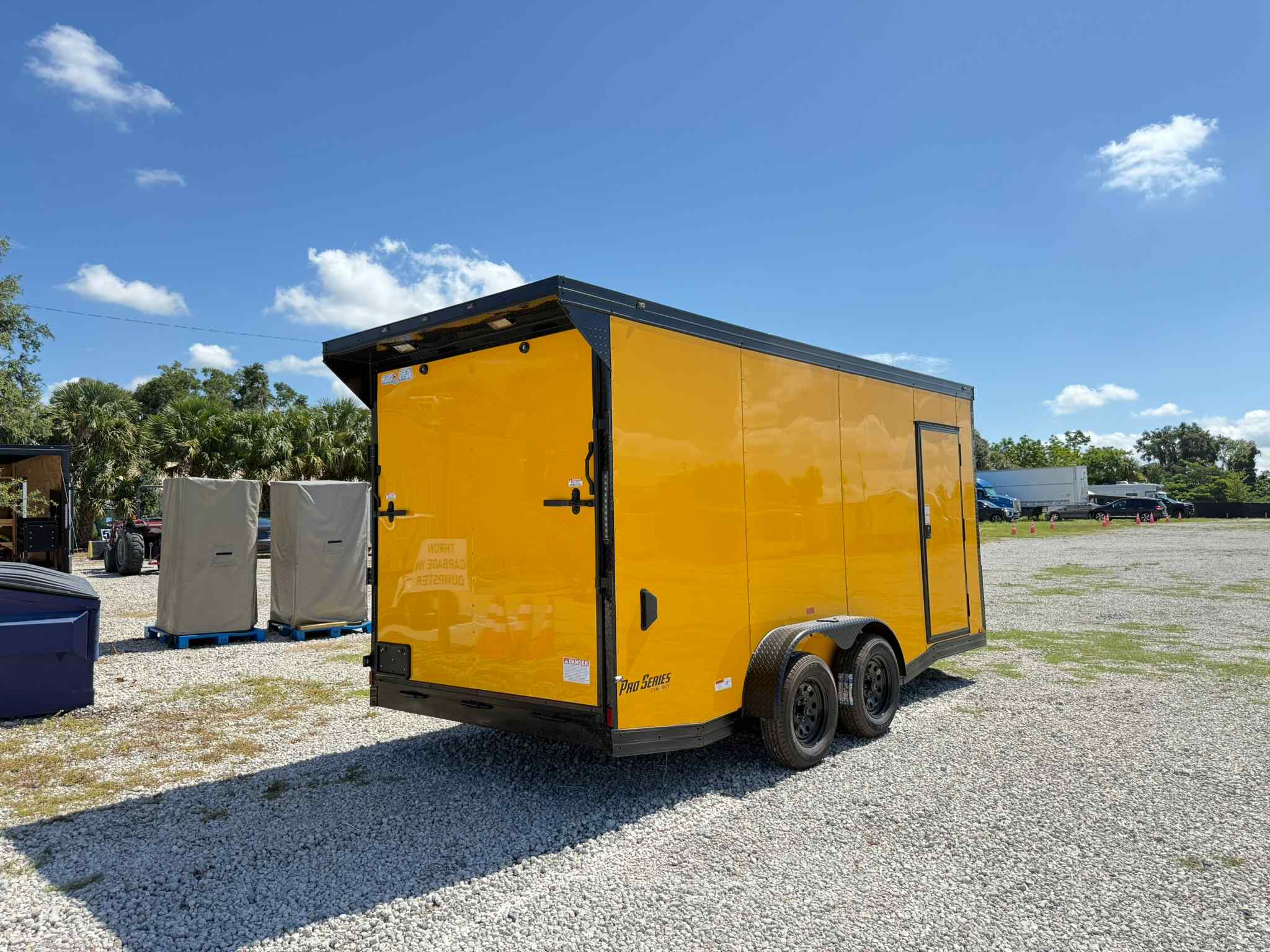 New 7×16 CYNERGY CARGO Enclosed Trailer