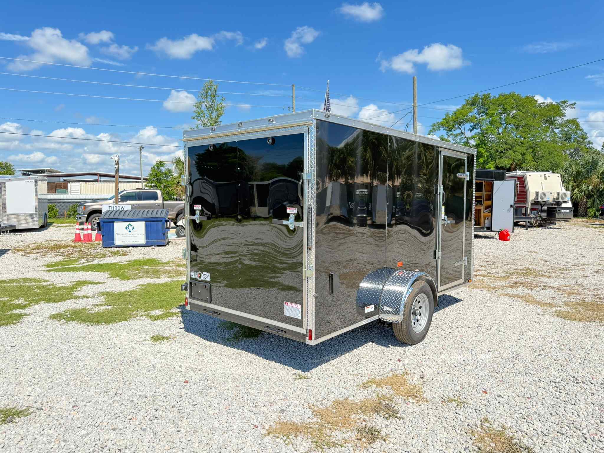 New 6×12 CYNERGY CARGO Enclosed Trailer