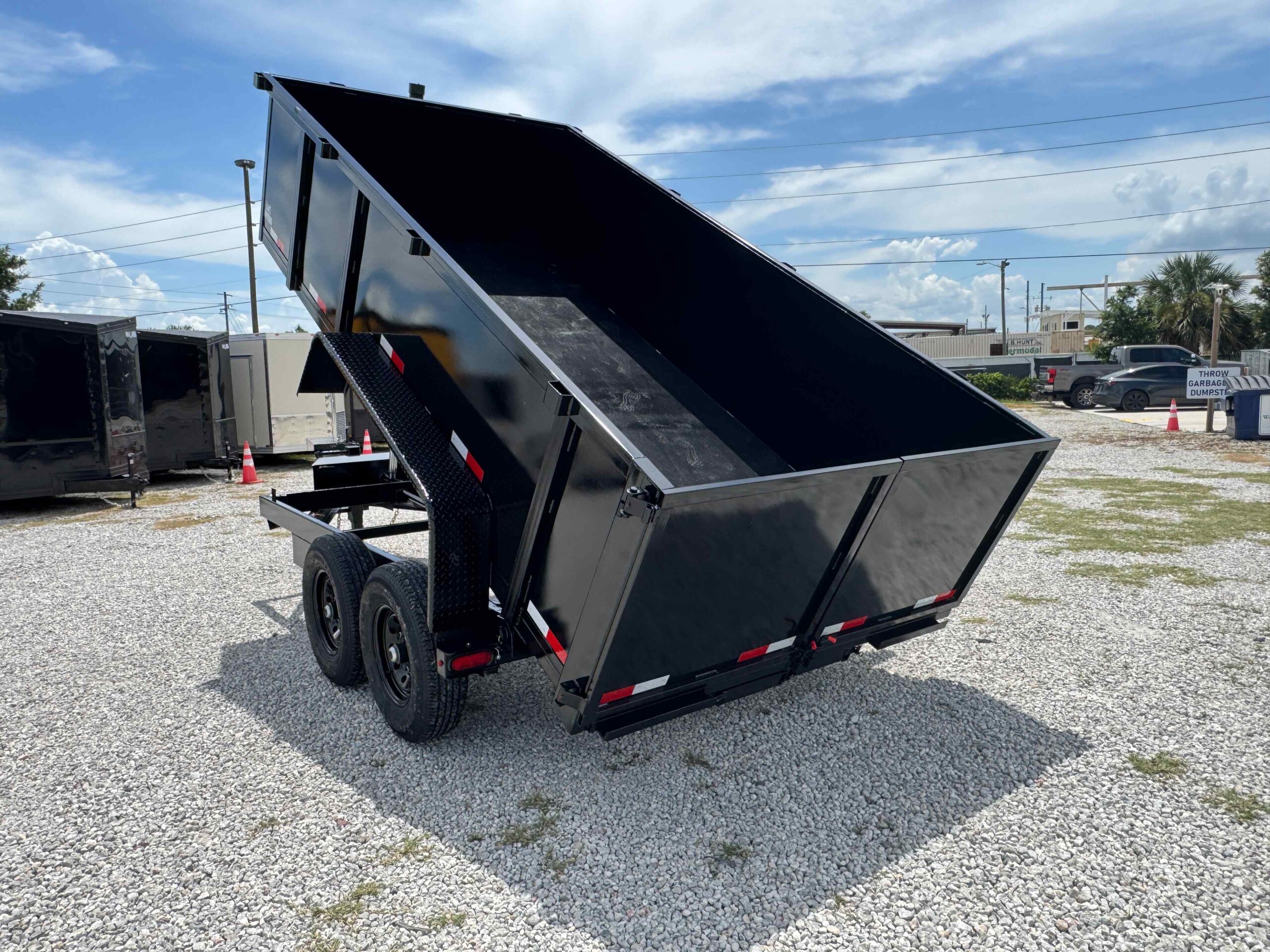 New 7×14 TAYLOR TRAILERS Dump Trailer