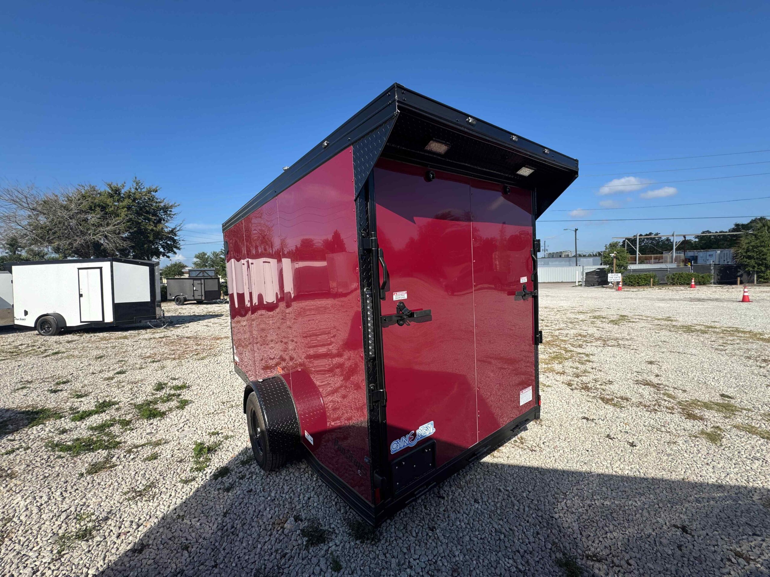 New 6×12 CYNERGY CARGO Enclosed Trailer