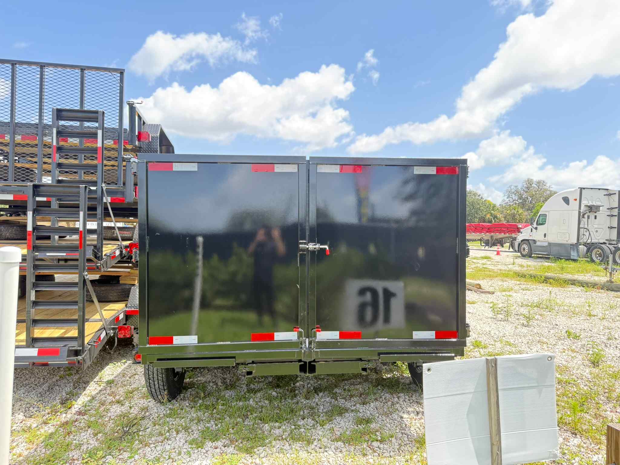 New 7×14 TAYLOR TRAILERS Dump Trailer