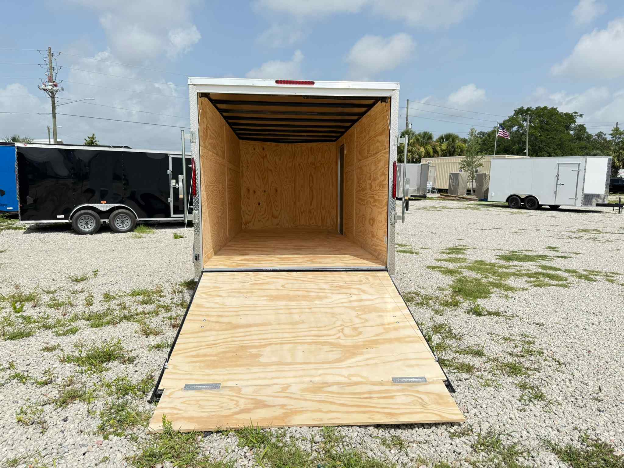 New 7×16 D & A Trailers Enclosed Trailer