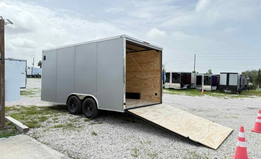 NEW 8.5×16 D & A Trailers Enclosed Trailer