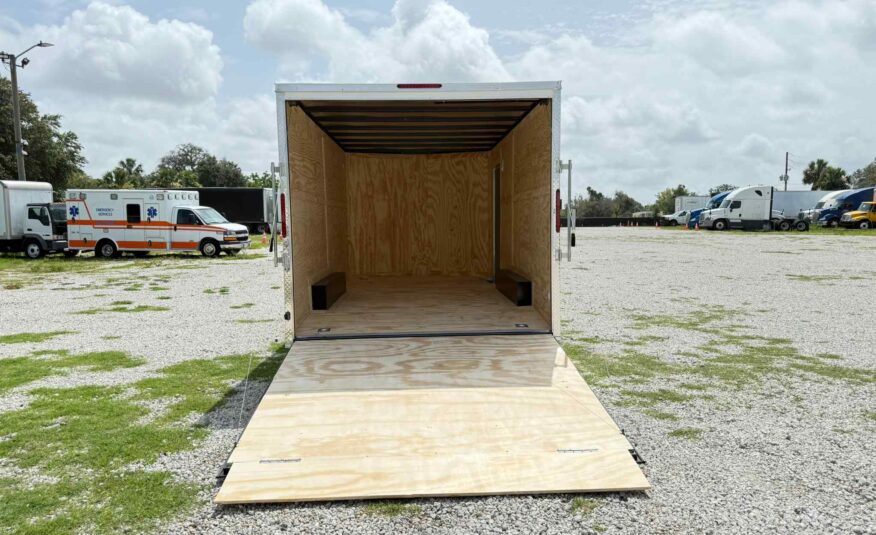 New 8.5×16 D & A Trailers Enclosed Trailer
