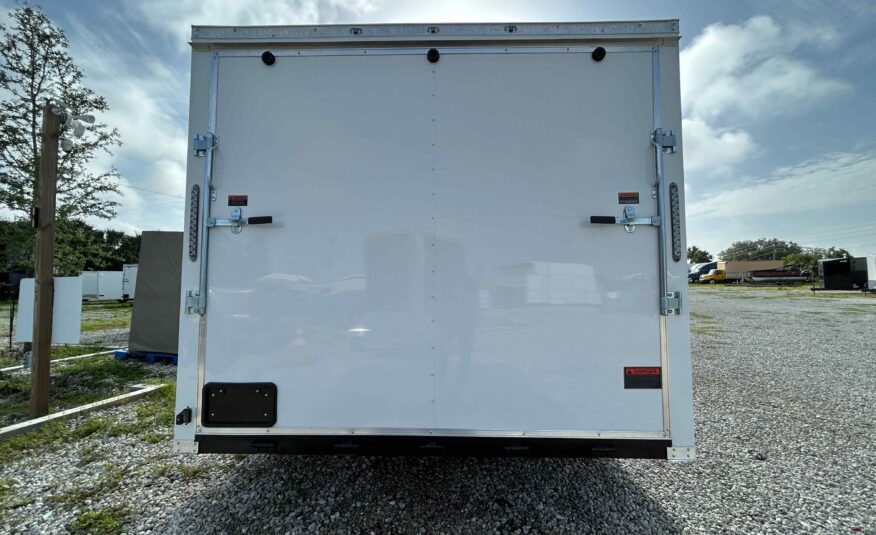 New 8.5×24 Power Line Cargo Enclosed Trailer