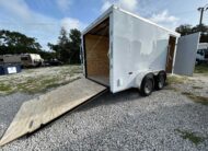 New 7×14 Power Line Cargo Enclosed Trailer
