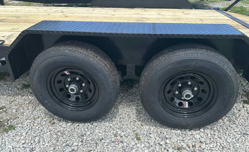 New 7×18 WORLDWIDE TRAILER Equipment Trailer