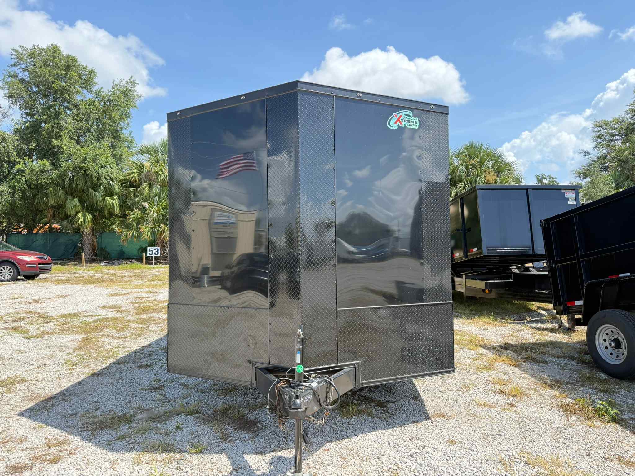 Used 8.5×16 Extreme Cargo Enclosed Trailer