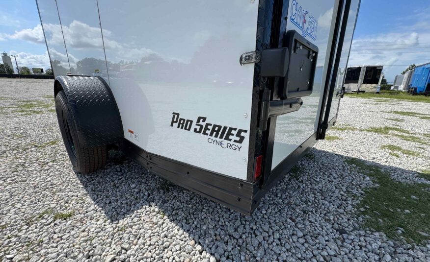 New 6×12 CYNERGY CARGO Enclosed Trailer