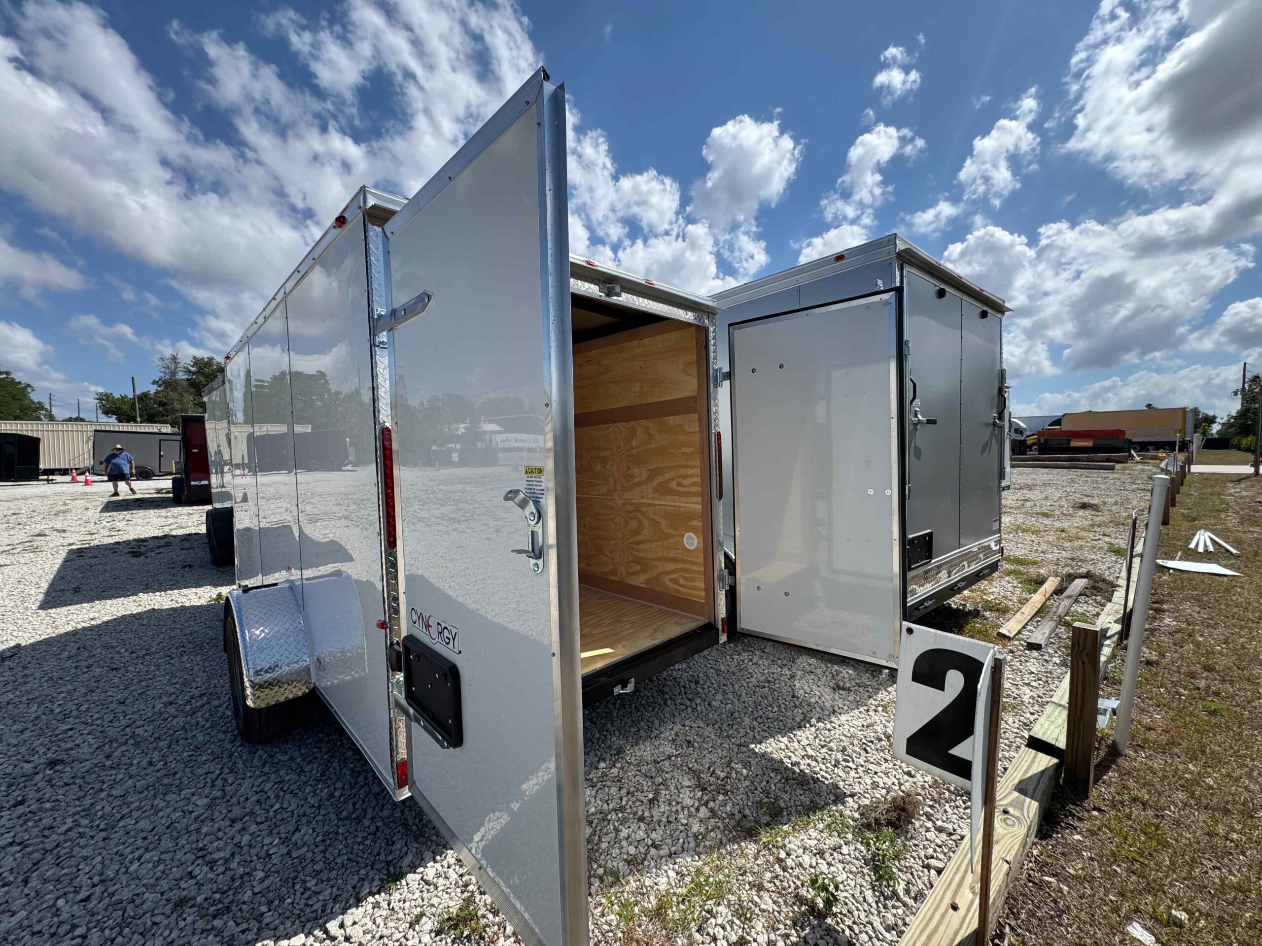 New 6×12 CYNERGY CARGO Enclosed Trailer