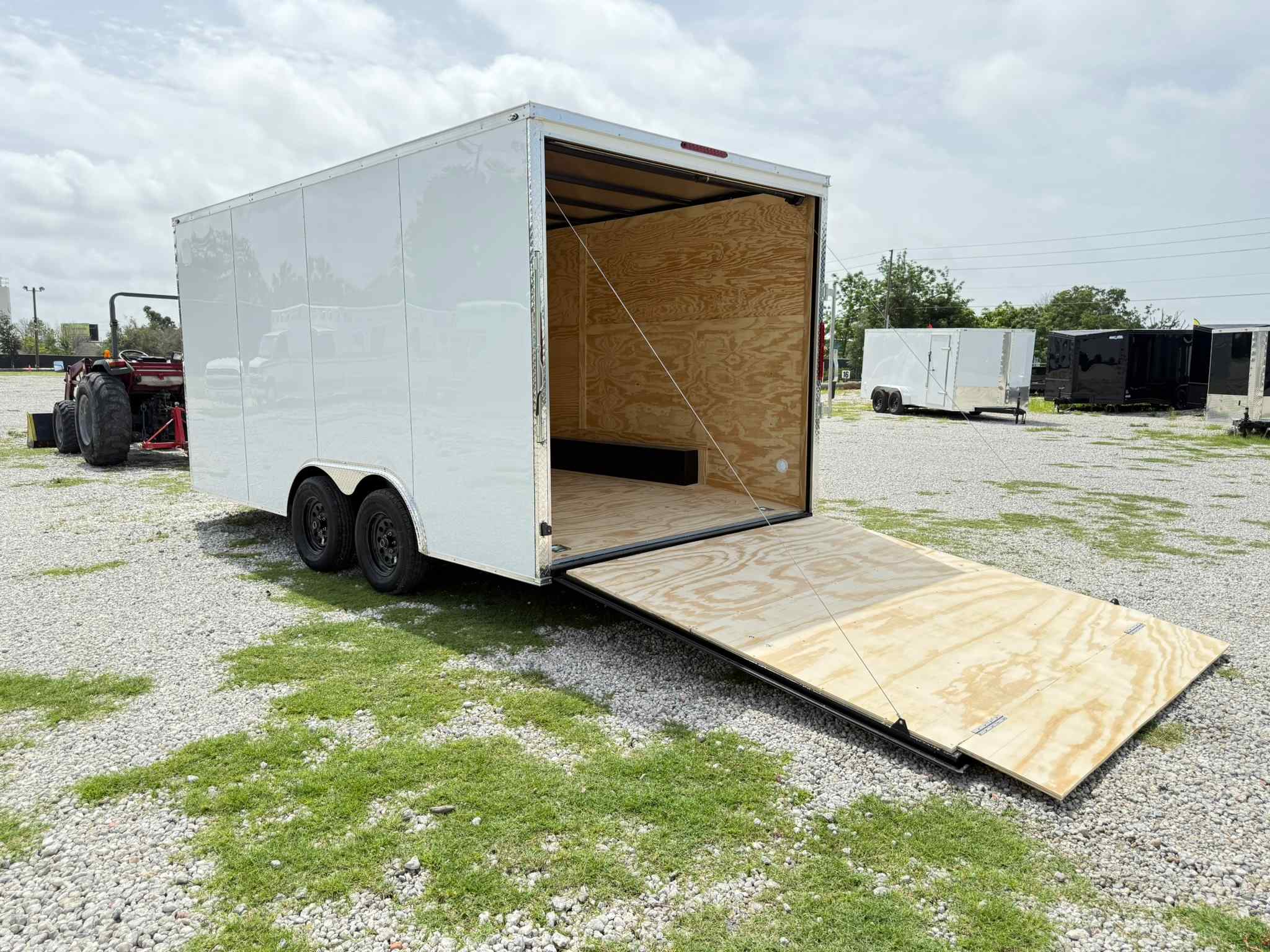 New 7×16 D & A Trailers Enclosed Trailer