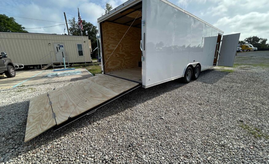 New 8.5×24 Power Line Cargo Enclosed Trailer