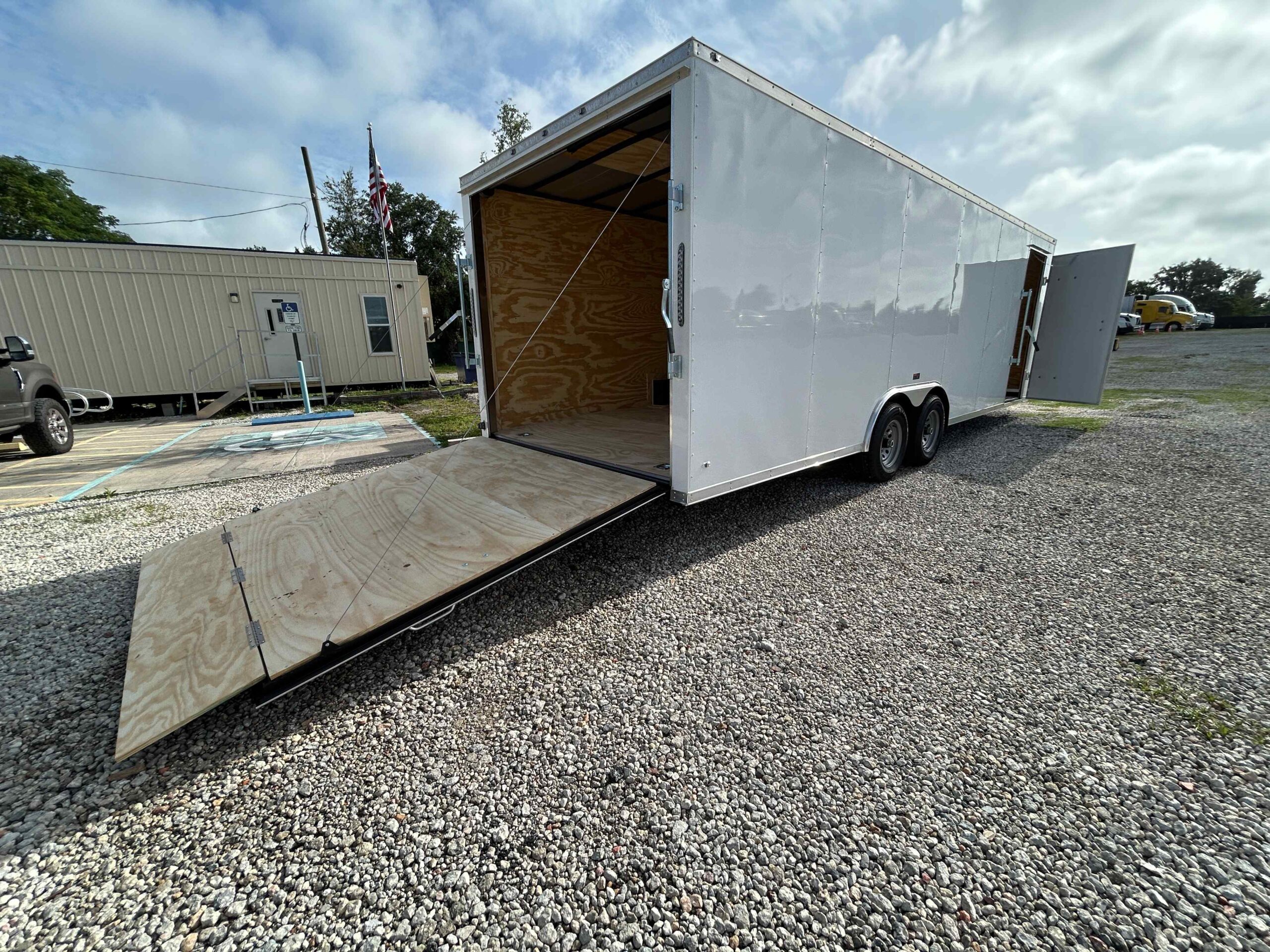 New 8.5×24 Power Line Cargo Enclosed Trailer