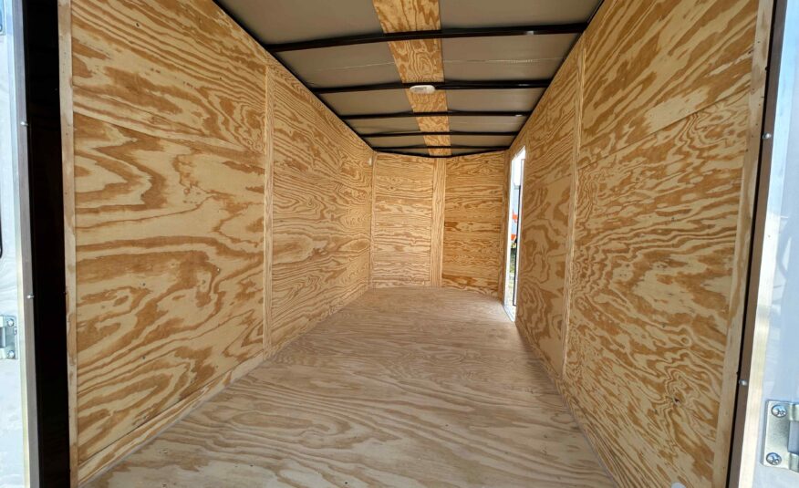 New 6×12 Power Line Cargo Enclosed Trailer