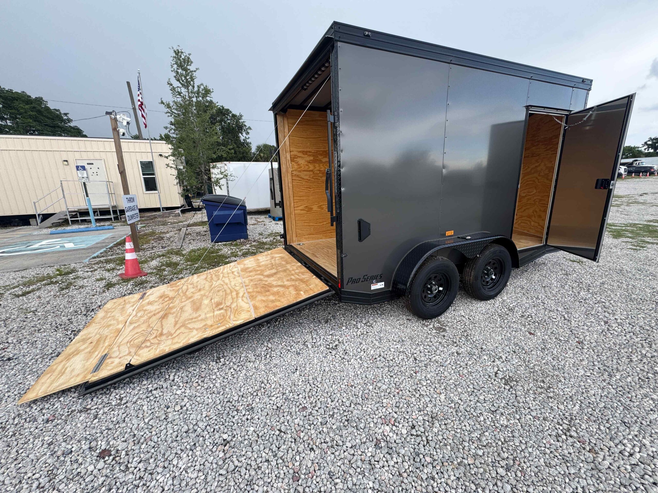 New 7×12 CYNERGY CARGO Enclosed Trailer