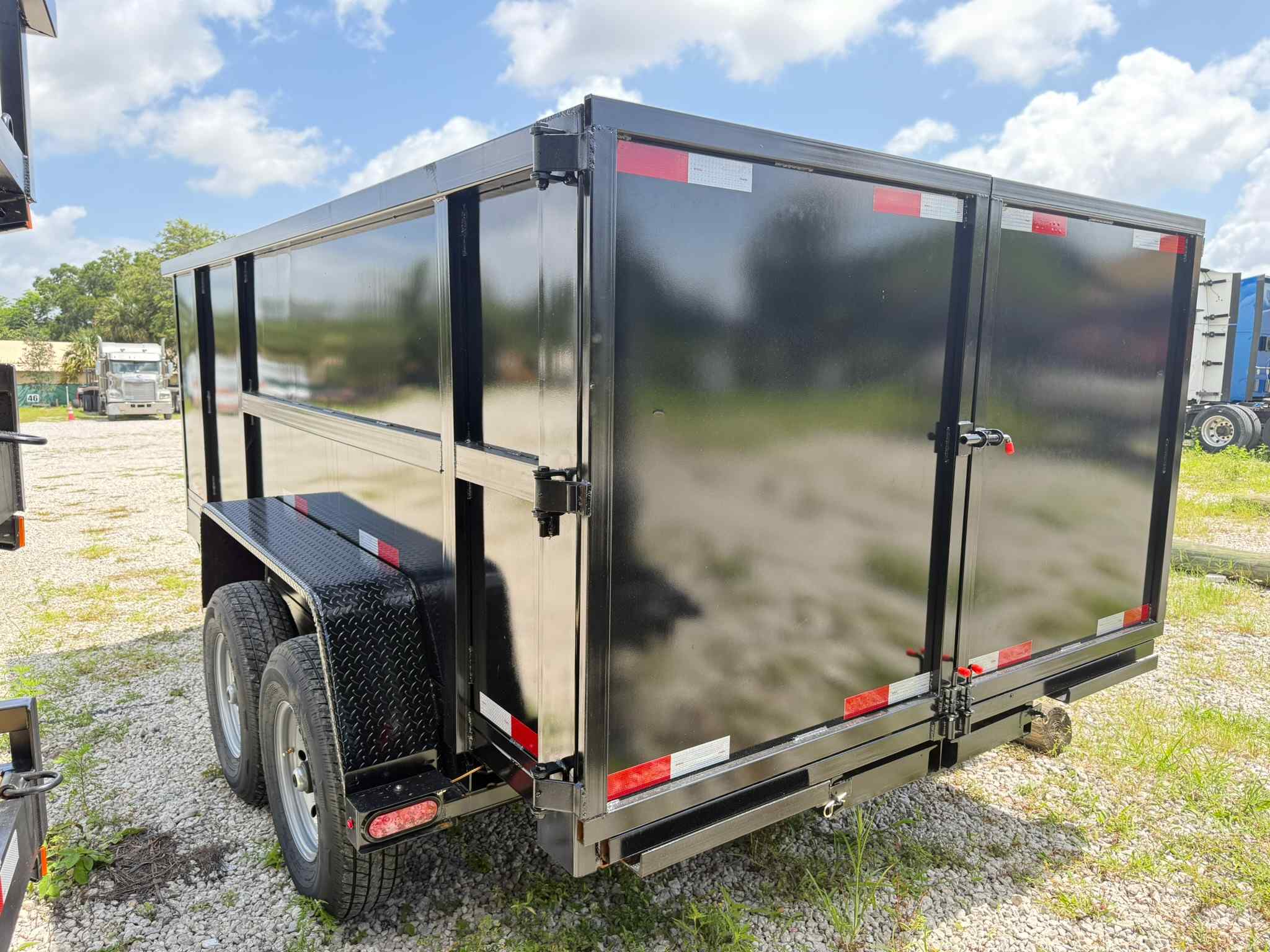 New 7×14 TAYLOR TRAILERS Dump Trailer