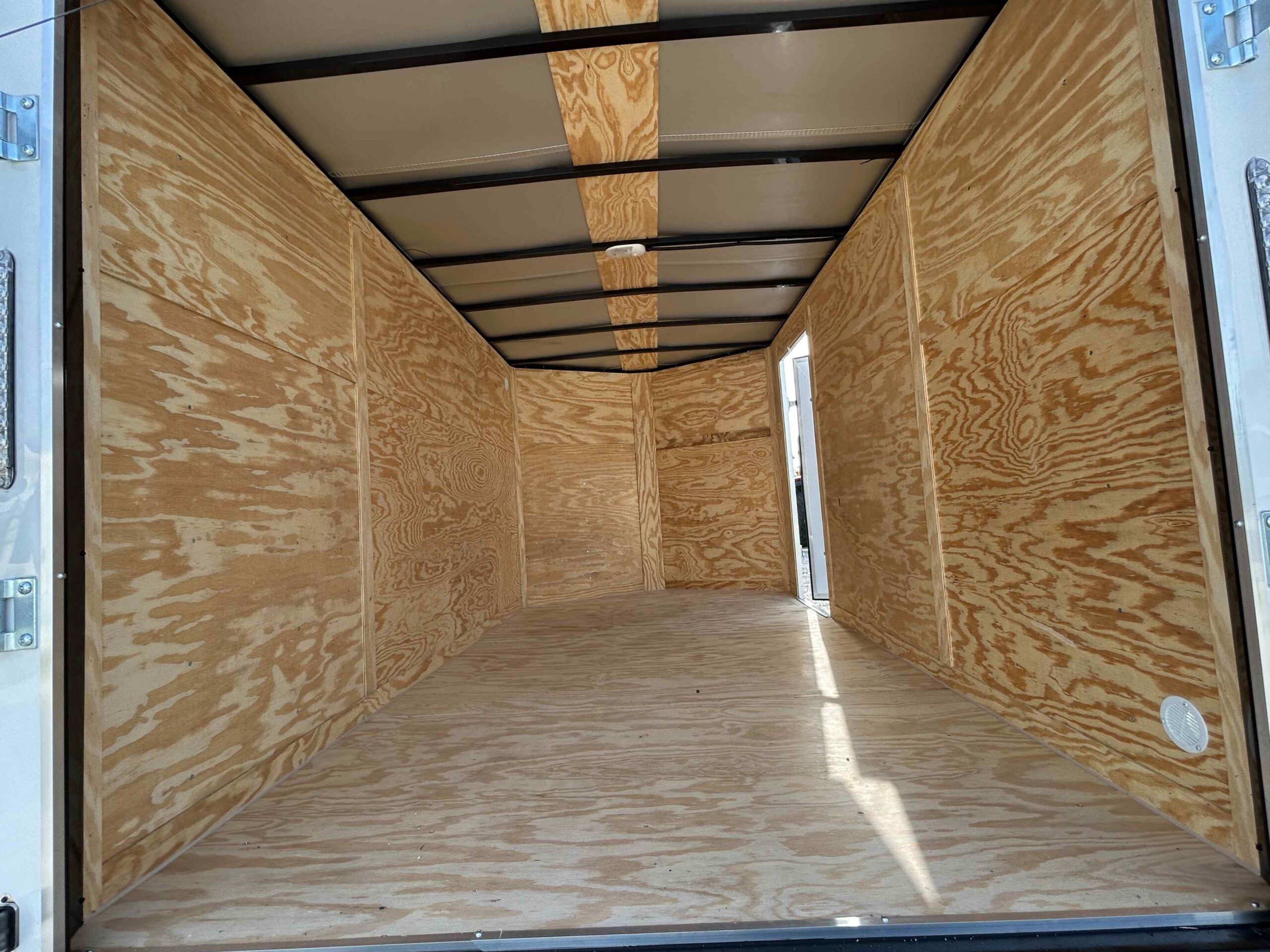 New 7×12 Power Line Cargo Enclosed Trailer