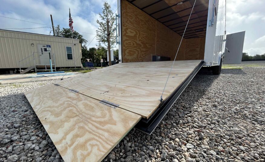 New 8.5×24 Power Line Cargo Enclosed Trailer