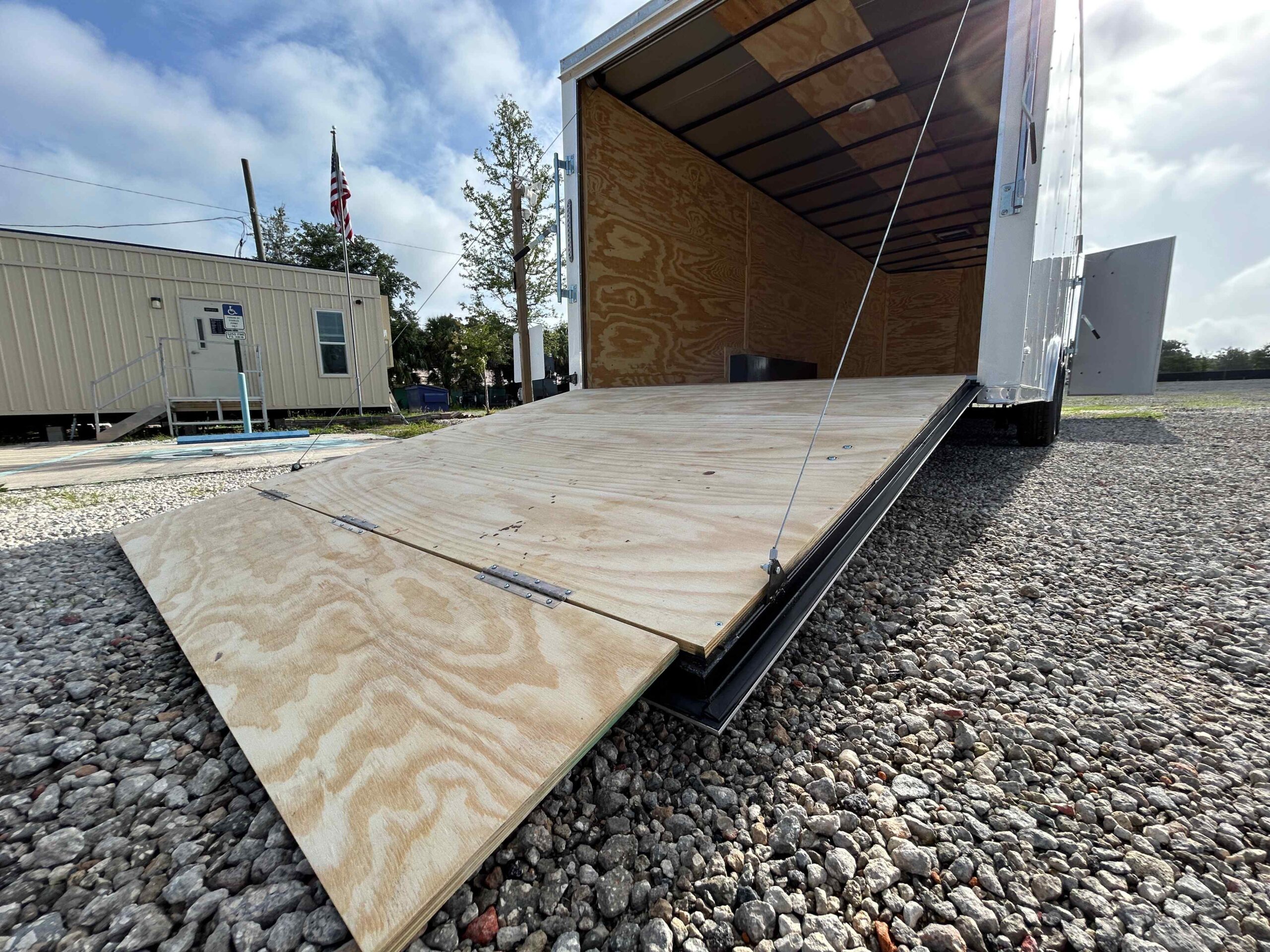 New 8.5×24 Power Line Cargo Enclosed Trailer