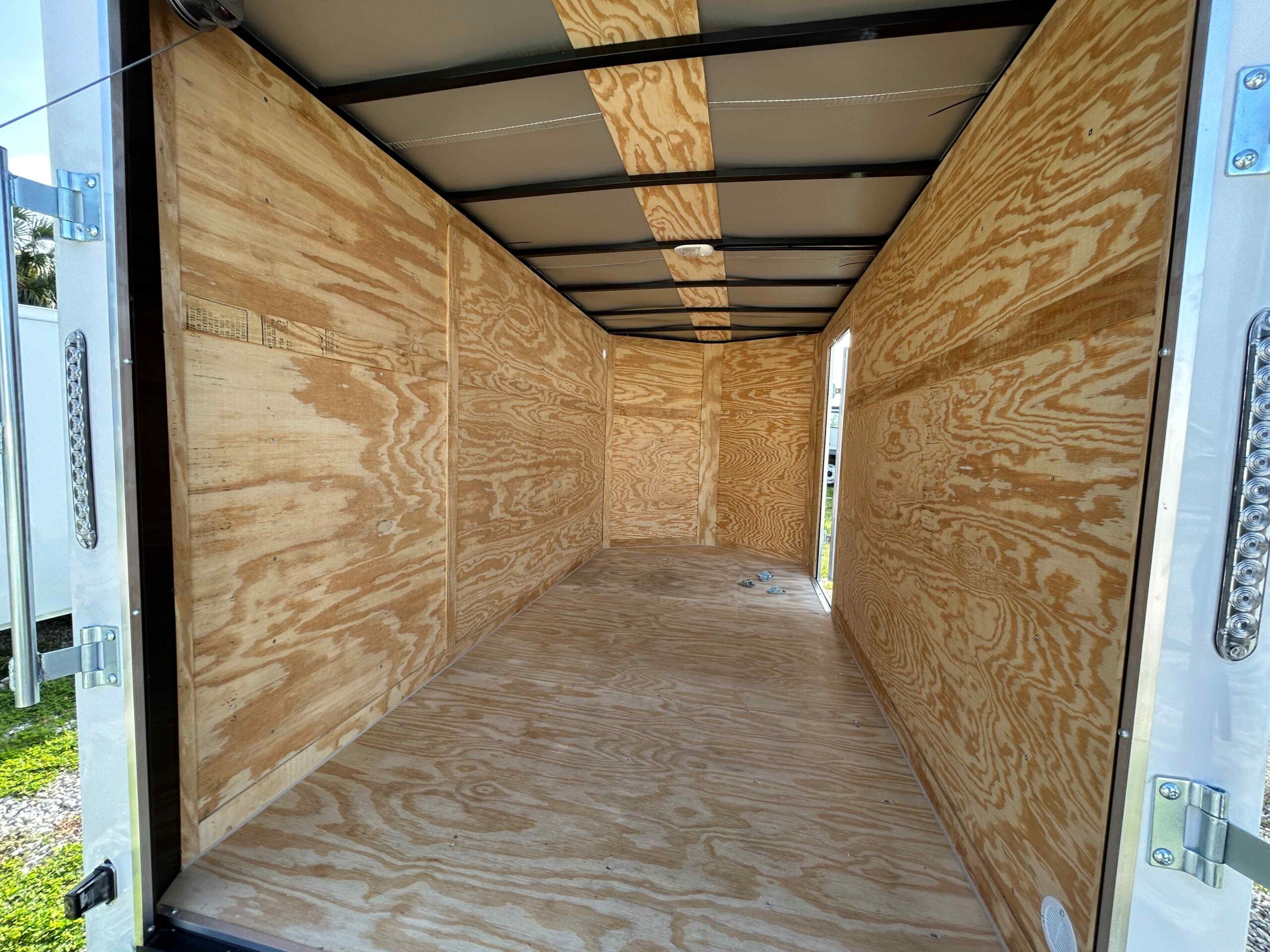 New 6×12 Power Line Cargo Enclosed Trailer