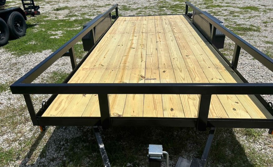 New 7×18 WORLDWIDE TRAILER Utility Trailer