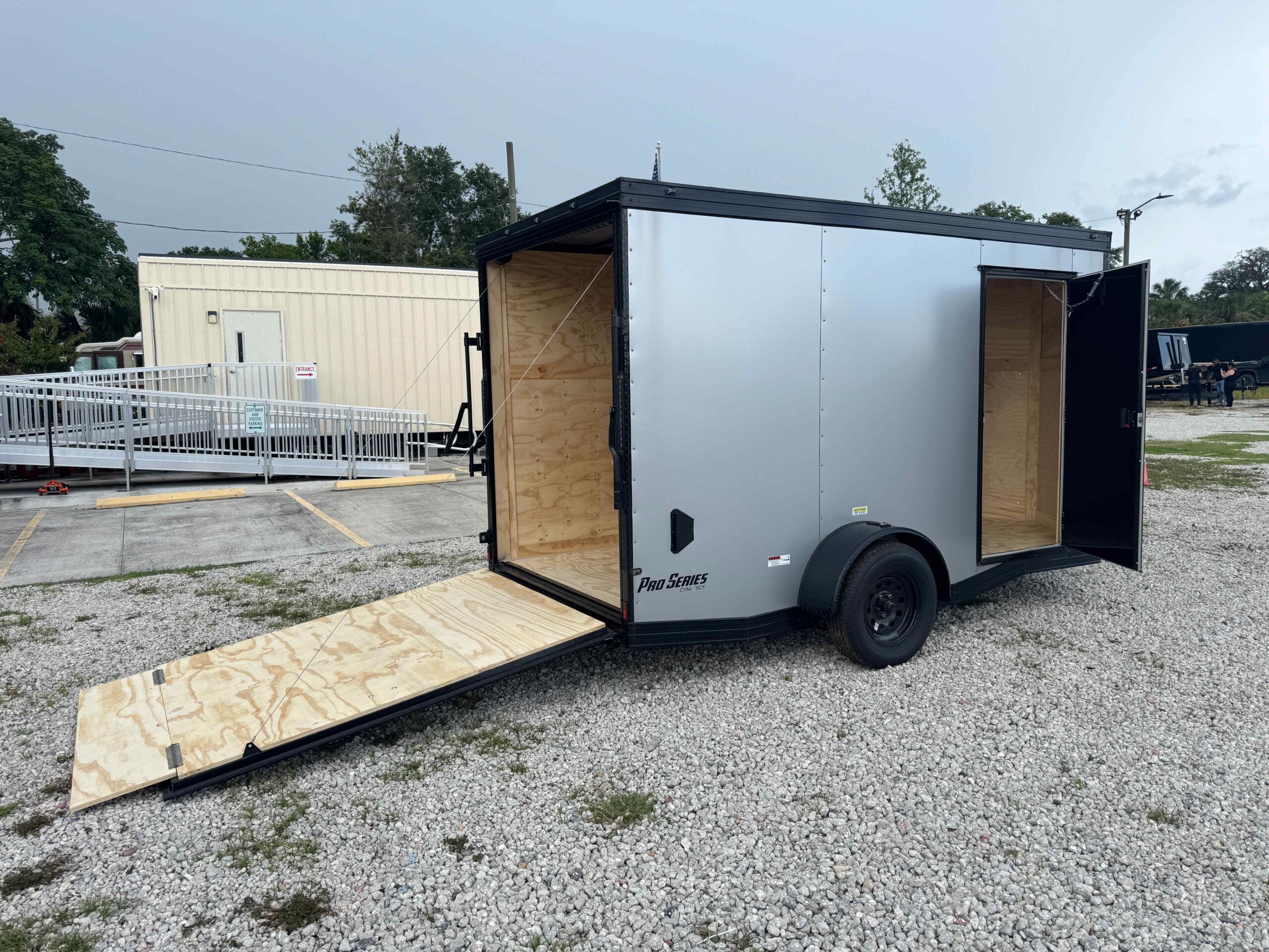 New 6×12 CYNERGY CARGO Enclosed Trailer