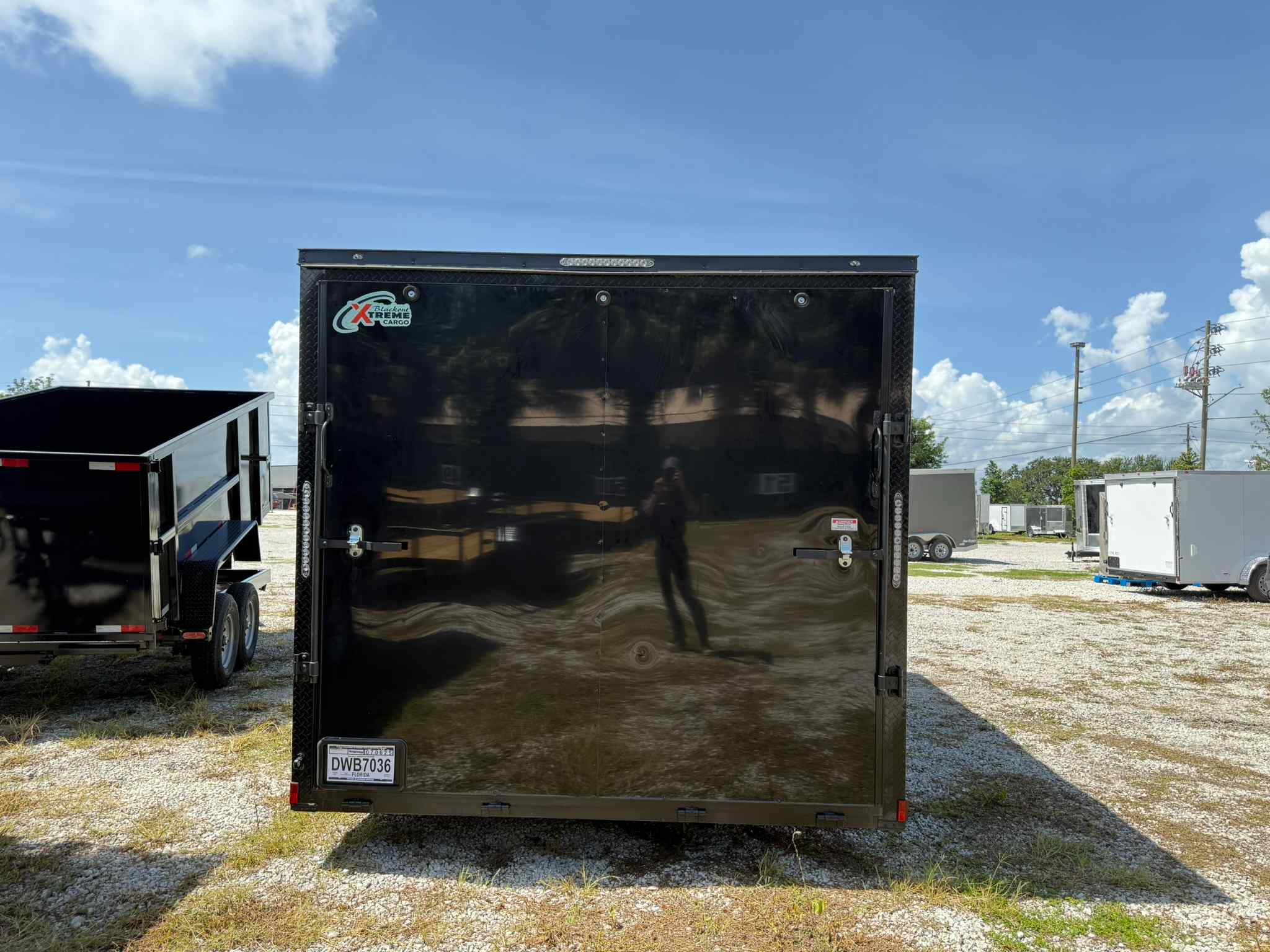 Used 8.5×16 Extreme Cargo Enclosed Trailer