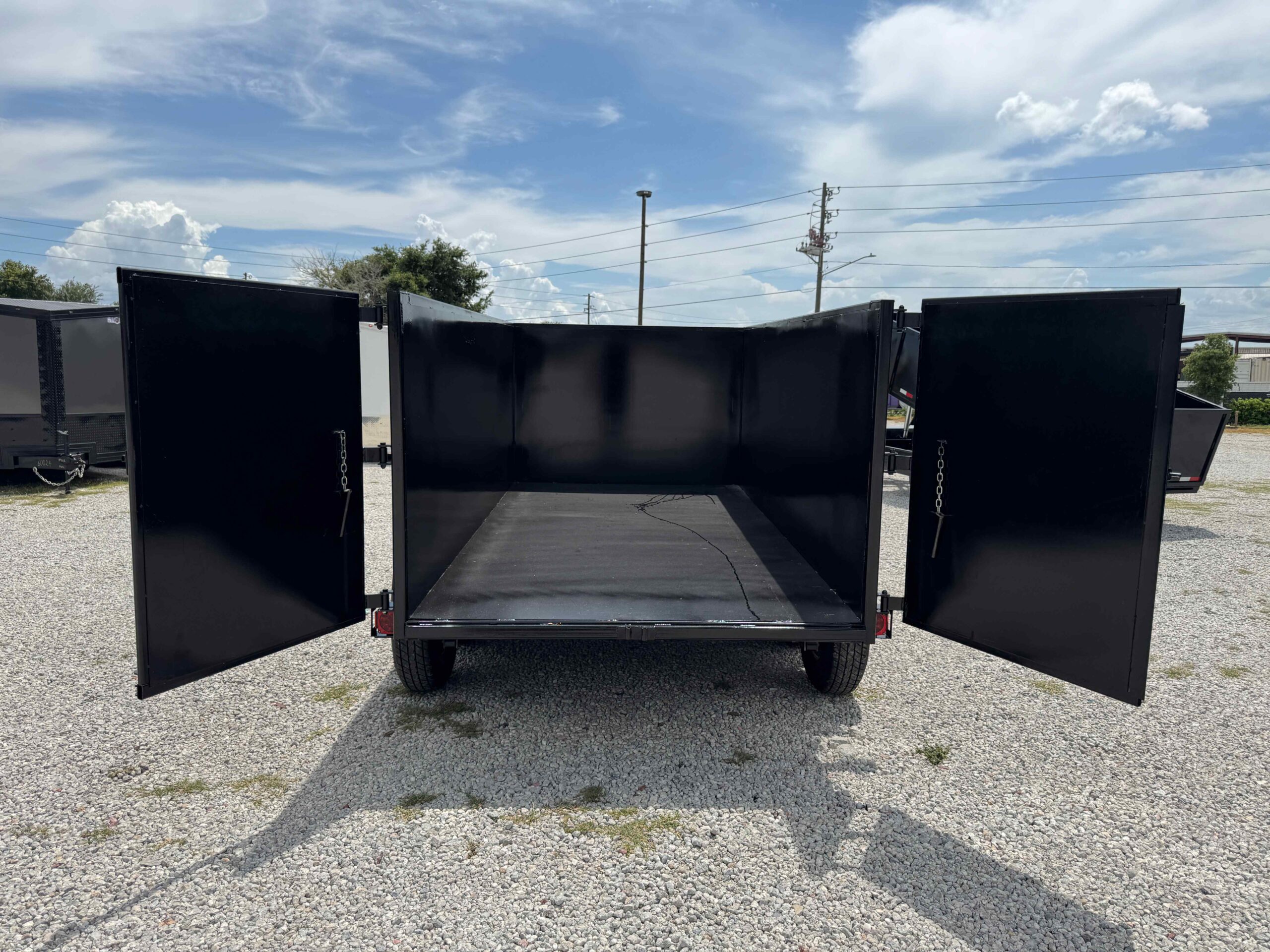 New 6×12 TAYLOR TRAILERS Dump Trailer