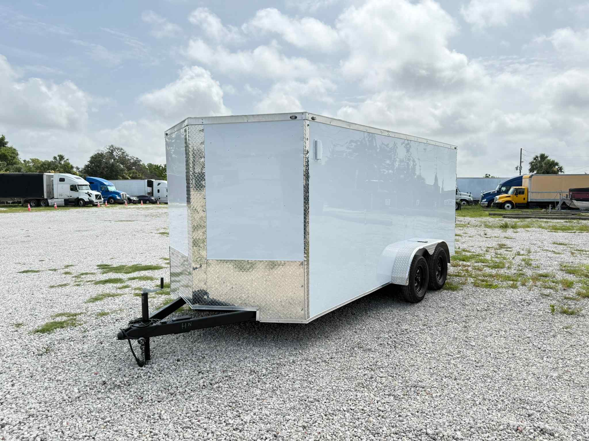 New 7×16 D & A Trailers Enclosed Trailer