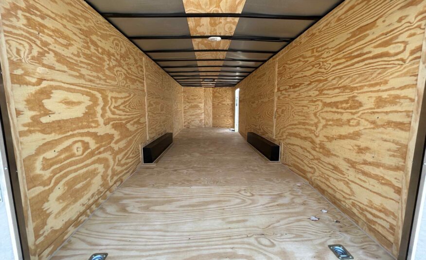 New 8.5×24 Power Line Cargo Enclosed Trailer