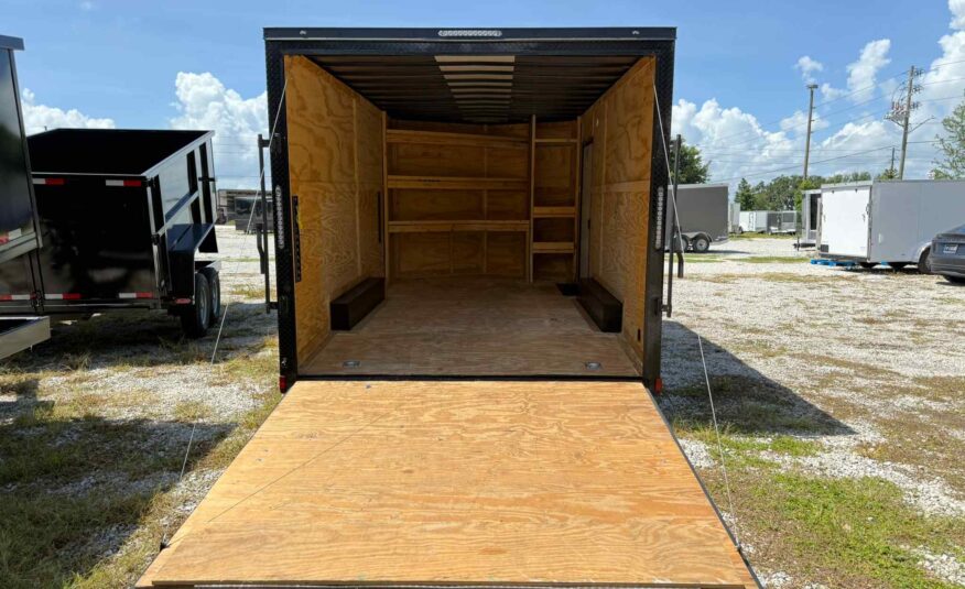 Used 8.5×16 Extreme Cargo Enclosed Trailer