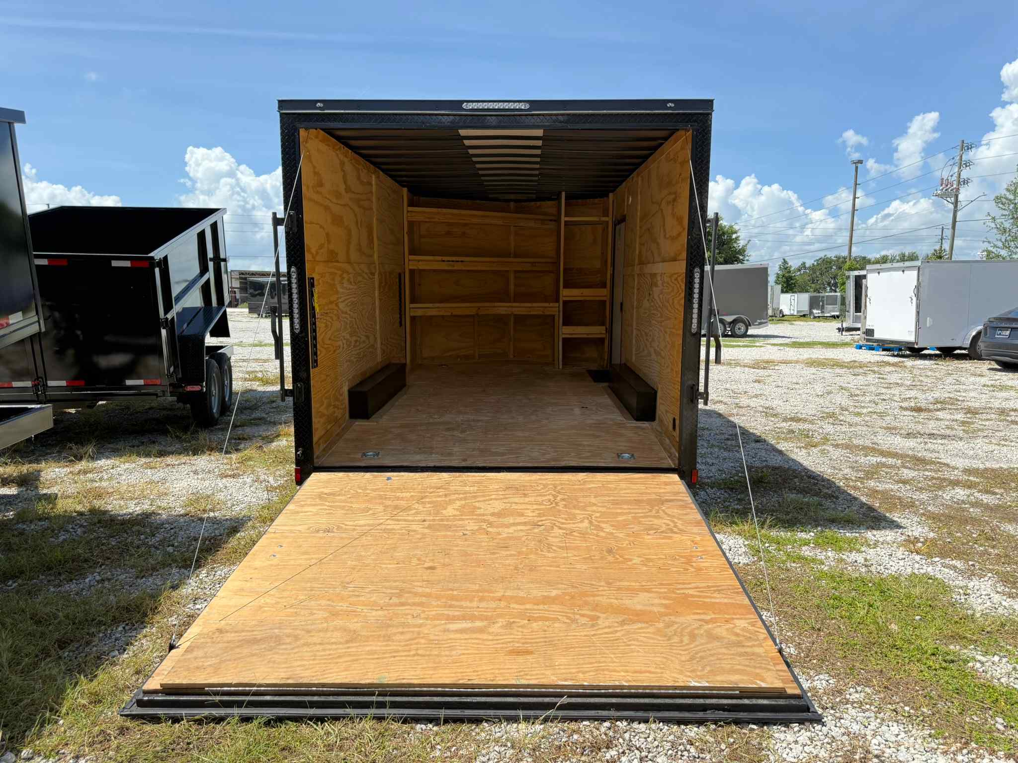Used 8.5×16 Extreme Cargo Enclosed Trailer