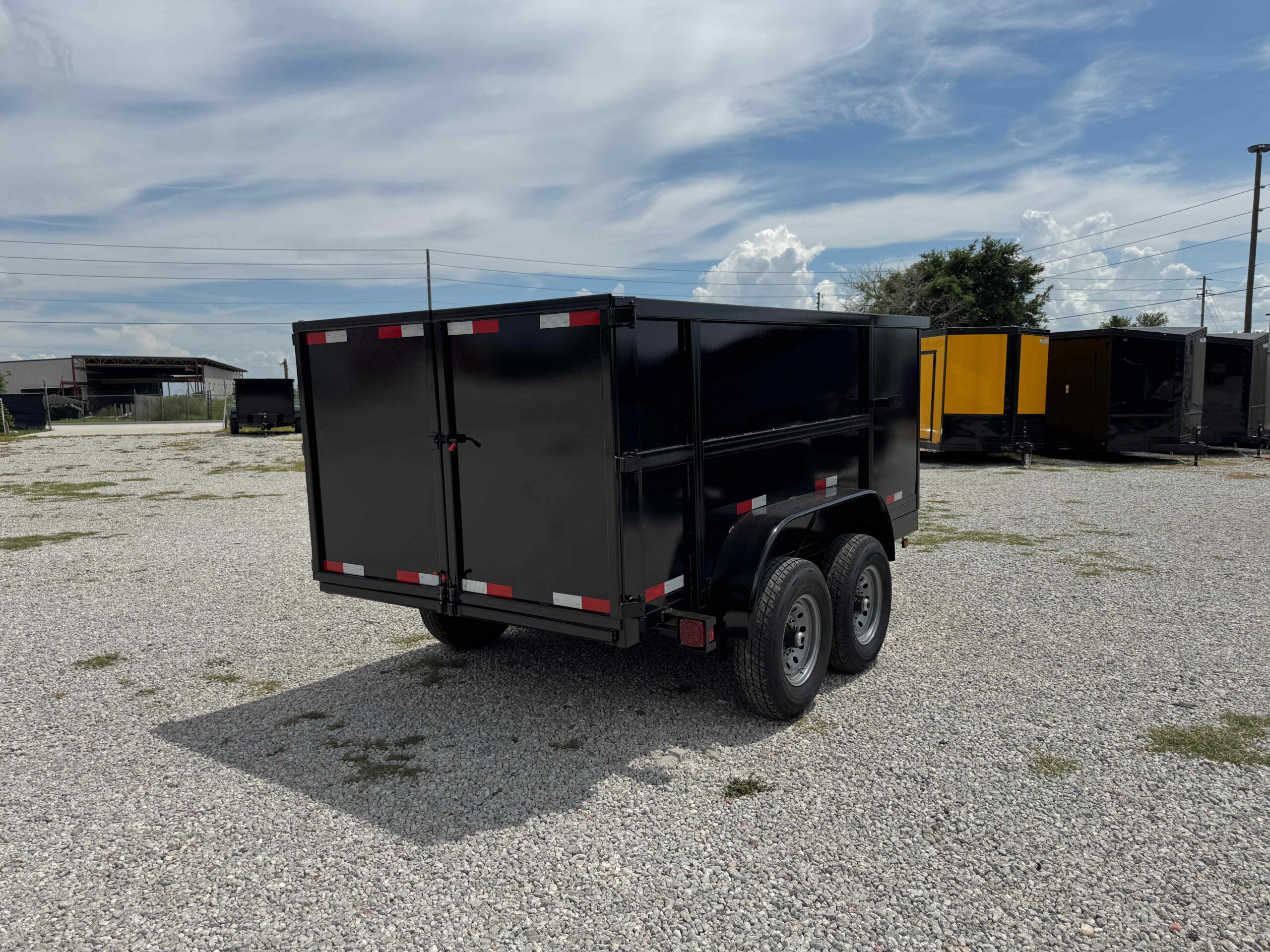 New 6×12 TAYLOR TRAILERS Dump Trailer